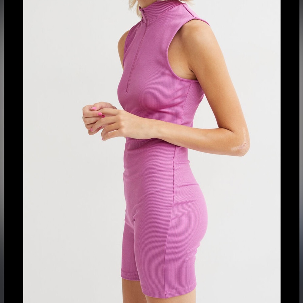 NWT Ribbed Unitard - H&M